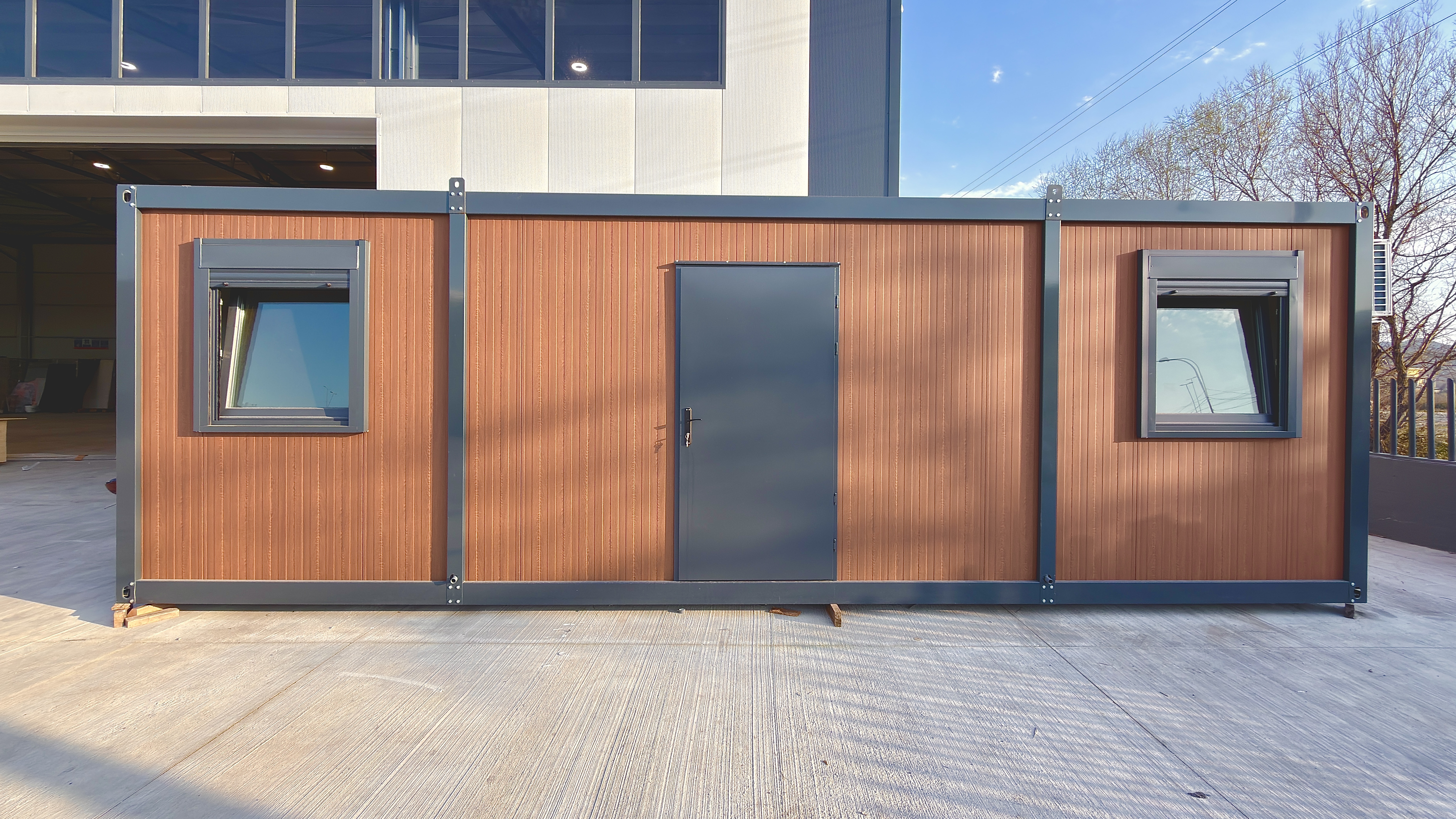 Bürocontainer kaufen - Villex Mega Wood Pavillon